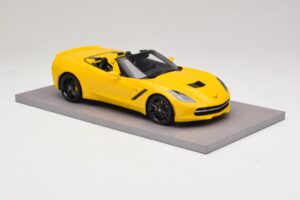 Chevrolet Corvette C7 Velocity Yellow BBR 1:18 BLM1815E Resina - imagen 4 de 6
