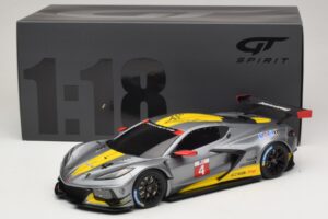 Chevrolet Corvette C8.R Gris GT Spirit 1:18 GT307 Resina - imagen 6 de 6