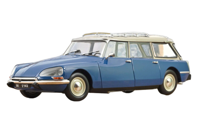 Citroën DS 21 Break Danube Blue Norev 1:18 181772 Metal