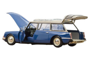 Citroën DS 21 Break Danube Blue Norev 1:18 181772 Metal - imagen 2 de 4