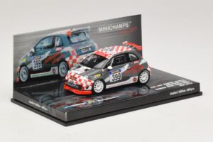 Fiat 500 Abarth Assetto Corse #399 Autohaus Winz VLN 2010 Minichamps 1:43 437101299 Metal - imagen 2 de 5