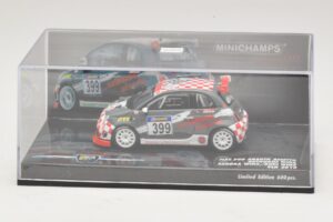Fiat 500 Abarth Assetto Corse #399 Autohaus Winz VLN 2010 Minichamps 1:43 437101299 Metal - imagen 4 de 5