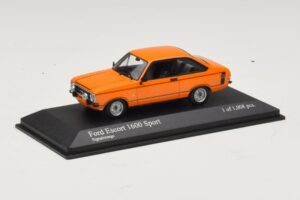 Ford Escort 1600 Sport Mk2 Naranja Minichamps 1:43 400084471 Metal - imagen 2 de 4
