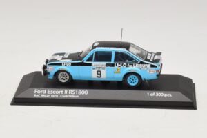 Ford Escort Mk2 RS1800 #9 R. Clark / Wilson RAC Rally 1978 Minichamps 1:43 400788409 Metal