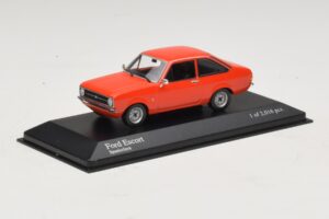 Ford Escort Mk2 Spanish Red Minichamps 1:43 400084100 Metal - imagen 2 de 4
