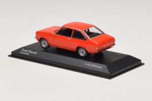 Ford Escort Mk2 Spanish Red Minichamps 1:43 400084100 Metal - imagen 3 de 4