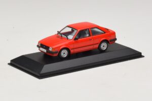 Ford Escort Mk3 3 Puertas Rojo Minichamps 1:43 400085000 Metal - imagen 2 de 4