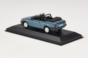 Ford Escort Mk3 Descapotable Azul Metalizado Minichamps 1:43 400085030 Metal - imagen 3 de 4