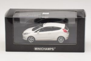 Ford Fiesta Mk6 Blanco Minichamps 1:43 400088002 Metal - imagen 4 de 4