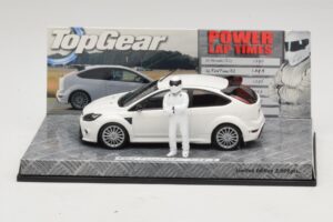 Ford Focus RS Mk2 Top Gear Blanco Con Figura Minichamps 1:43 519438810 Metal