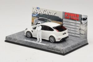 Ford Focus RS Mk2 Top Gear Blanco Con Figura Minichamps 1:43 519438810 Metal - imagen 3 de 5