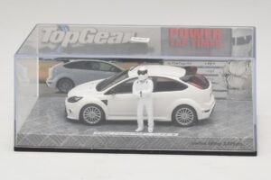 Ford Focus RS Mk2 Top Gear Blanco Con Figura Minichamps 1:43 519438810 Metal - imagen 4 de 5