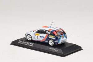 Ford Focus RS WRC #4 C. McRae / N. Grist Rally Monte Carlo 2001 Minichamps 1:43 430018904 Metal - imagen 3 de 4
