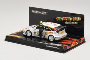 Ford Focus RS WRC #46 V. Rossi / C. Cassina Monza Rally Show 2006 Minichamps 1:43 436068446 Metal - imagen 3 de 5