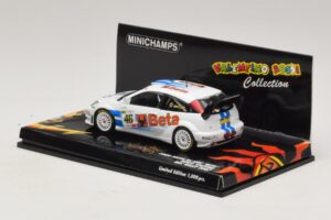 Ford Focus RS WRC #46 V. Rossi / C. Cassina RAC Rally 2007 Caja Dañada Minichamps 1:43 400078446-O1 Metal - imagen 3 de 5