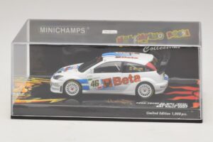 Ford Focus RS WRC #46 V. Rossi / C. Cassina RAC Rally 2007 Caja Dañada Minichamps 1:43 400078446-O1 Metal - imagen 4 de 5