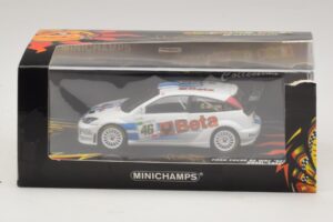 Ford Focus RS WRC #46 V. Rossi / C. Cassina RAC Rally 2007 Caja Dañada Minichamps 1:43 400078446-O1 Metal - imagen 5 de 5