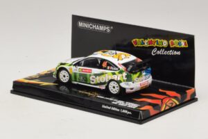 Ford Focus RS WRC #46 V. Rossi / C. Cassina RAC Rally 2008 Minichamps 1:43 400088146 Metal - imagen 3 de 5