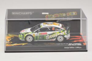 Ford Focus RS WRC #46 V. Rossi / C. Cassina RAC Rally 2008 Minichamps 1:43 400088146 Metal - imagen 4 de 5