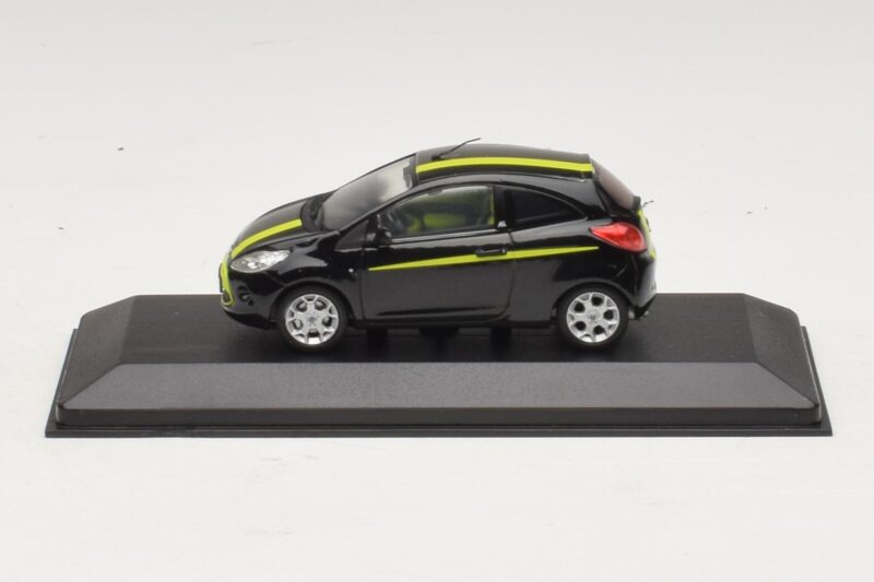 Ford Ka Mk2 Negro Amarillo Minichamps 1:43 400088200 Metal
