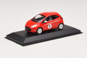 Ford Ka Mk2 Grand Prix Paquete De Estilo Rojo Minichamps 1:43 400088201 Metal - imagen 2 de 4