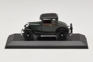 Ford Model A Standard Coupe Verde Oscuro Minichamps 1:43 400082101 Metal