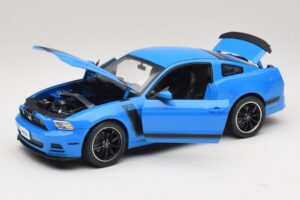Ford Mustang Boss 302 S197 Azul Shelby Collectibles 1:18 25414S Metal - imagen 2 de 8