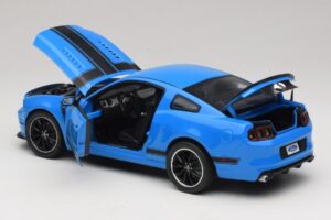 Ford Mustang Boss 302 S197 Azul Shelby Collectibles 1:18 25414S Metal - imagen 5 de 8