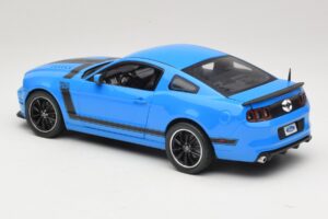 Ford Mustang Boss 302 S197 Azul Shelby Collectibles 1:18 25414S Metal - imagen 7 de 8