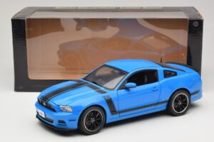 Ford Mustang Boss 302 S197 Azul Shelby Collectibles 1:18 25414S Metal - imagen 8 de 8