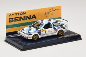 Ford Sierra RS Cosworth #1 A. Senna Rally Test 1986 Minichamps 1:43 540864399 Metal - imagen 2 de 4
