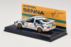 Ford Sierra RS Cosworth #1 A. Senna Rally Test 1986 Minichamps 1:43 540864399 Metal - imagen 3 de 4