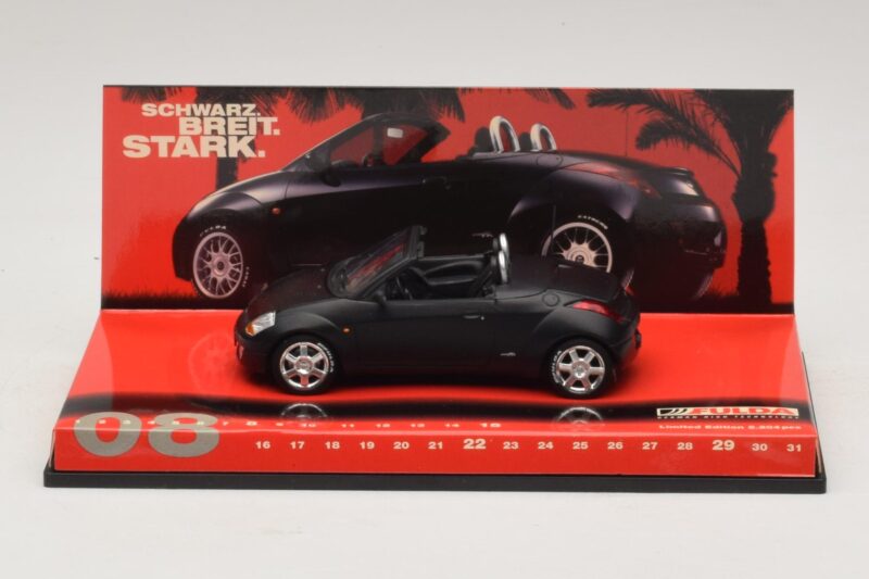 Ford StreetKa Fulda Negro Mate Minichamps 1:43 436086432 Metal