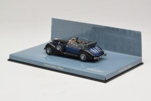 Horch 853 A Sport Cabriolet Negro Azul Minichamps 1:43 436012036 Metal - imagen 3 de 5