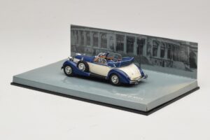 Horch 853 Cabriolet Azul Minichamps 1:43 436012032 Metal - imagen 3 de 5