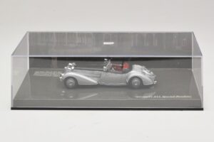 Horch 855 Special Roadster Plata Negro Minichamps 1:43 436014204 Metal - imagen 5 de 5