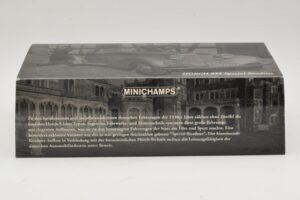 Horch 855 Special Roadster Plata Azul Minichamps 1:43 436014202 Metal - imagen 4 de 5