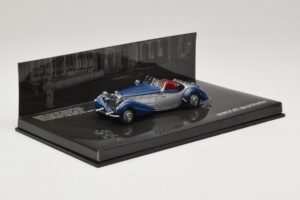 Horch 855 Special Roadster Azul Plata Sin Caja Exterior Minichamps 1:43 436014202-O1 Metal - imagen 2 de 4