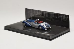 Horch 855 Special Roadster Azul Plata Sin Caja Exterior Minichamps 1:43 436014202-O1 Metal - imagen 3 de 4