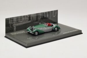 Horch 855 Special Roadster Plata Verde Minichamps 1:43 436014205 Metal - imagen 2 de 5
