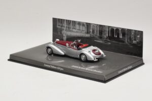 Horch 855 Spezial Roadster Plata Rojo Minichamps 1:43 436014206 Metal - imagen 3 de 5