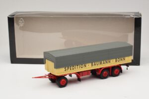 Kassbohrer Remolque de Plataforma Baumann Bonn Minichamps 1:43 439161097 Metal - imagen 6 de 6