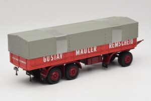 Kassbohrer Remolque de Plataforma Mauler Remscheid Minichamps 1:43 439161099 Metal - imagen 2 de 6