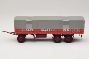 Kassbohrer Remolque de Plataforma Mauler Remscheid Minichamps 1:43 439161099 Metal - imagen 3 de 6