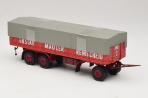 Kassbohrer Remolque de Plataforma Mauler Remscheid Minichamps 1:43 439161099 Metal - imagen 4 de 6