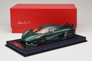 Koenigsegg Regera Carbono Verde Teñido FrontiArt 1:18 AS010-110 Resina - imagen 6 de 7
