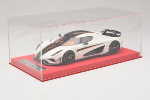 Koenigsegg Regera Blanco con Carbono Negro FrontiArt 1:18 REMC043 Resina - imagen 6 de 7