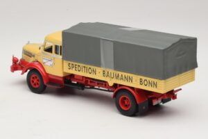 Krupp Titan Camión de Plataforma Baumann Bonn Minichamps 1:43 439069025 Metal - imagen 5 de 6