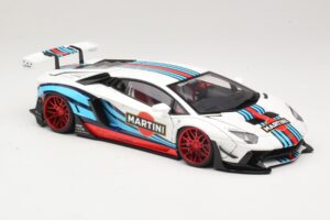 Lamborghini Aventador LB Works Martini Livery AUTOart 1:18 79185 Compuesto - imagen 6 de 8