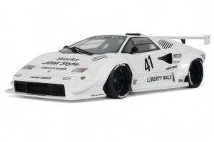 Lamborghini Countach LB-Works Blanco GT Spirit 1:18 Z356-WH Resina